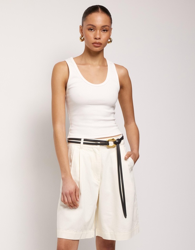 AERE - Clio Denim Shorts