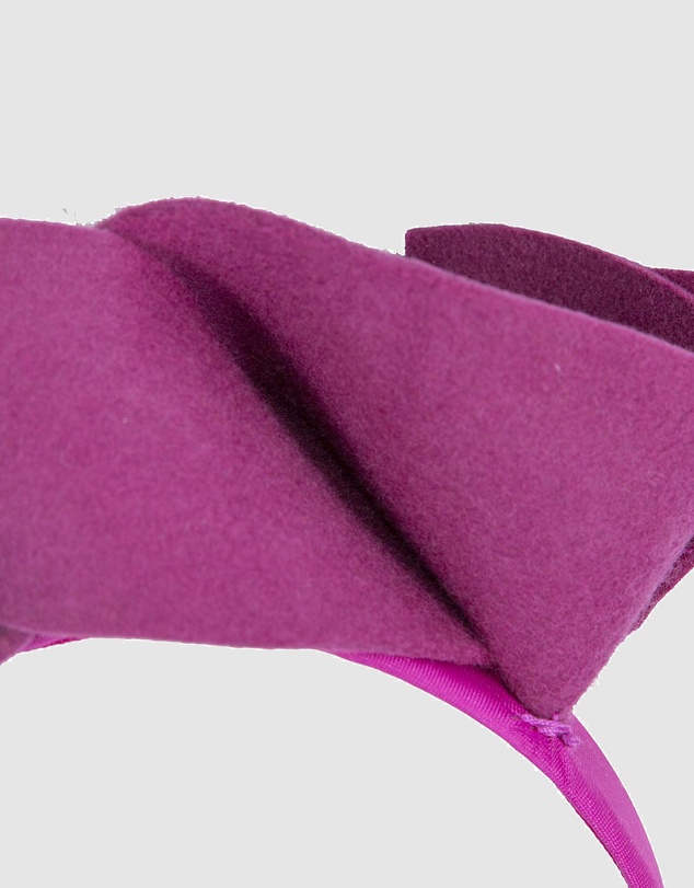 Max Alexander - Felt Fuchsia Spiral Fascinator