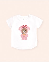 Huxbaby - Bunny Huxette Short Sleeve Tee - Babies-Kids
