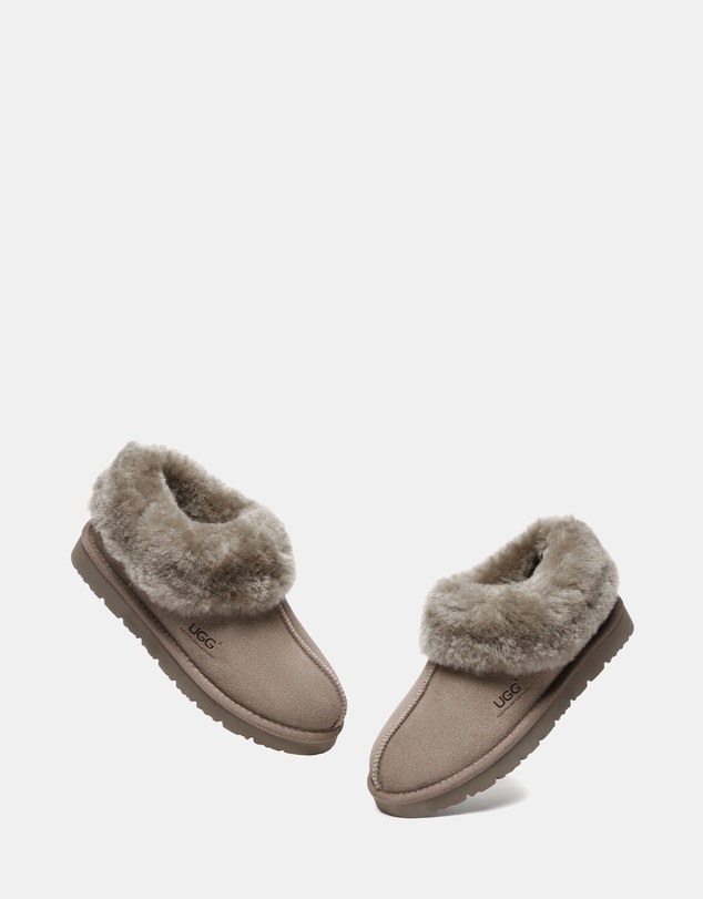 EVERAU - Australian Shepherd Ugg Homey Special Cow Suede Upper House Shoes
