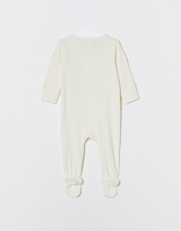 Cotton On Kids - Littlie Organic Long Sleeve Zip Romper