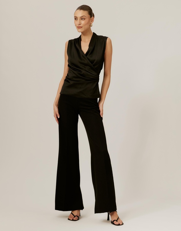 Tussah - Drape Neck Top