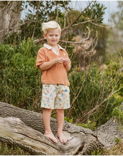 Fox & Finch - Phoenix Organic Terry Polo - Kids
