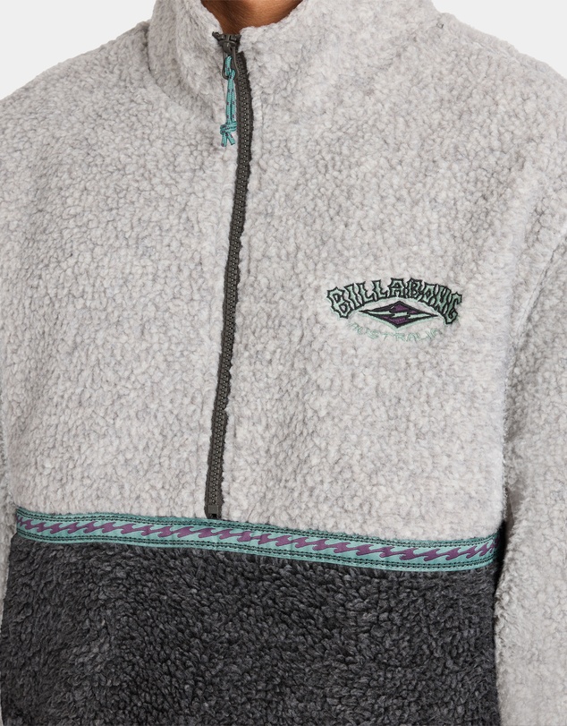 Billabong - Mens Tombstone Mock Neck Fleece Top