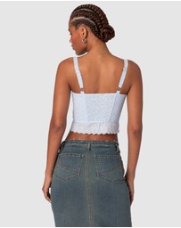 EDIKTED - Asteria Eyelet Corset