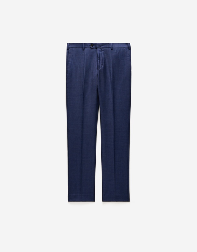 Calibre - Micro Check Wool Suit Pants Royal Blue