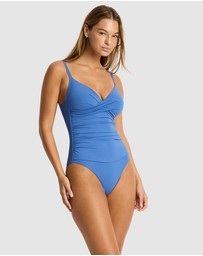 Sea Level Australia - Essentials Edit Cross Front Scoop Back One Piece
