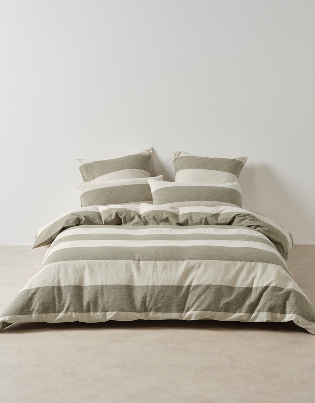 Linen House - Vintage Wide Stripe Quilt Cover Set