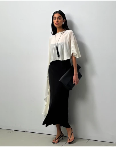 Minima Esenciales - Lowen Overlay Midi Dress