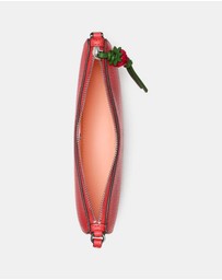 Kate Spade - Wink Pebbled Leather Strawberry Wristlet