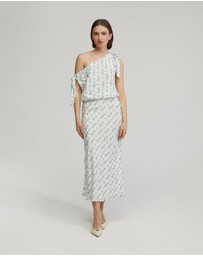 Oxford - Lucinda Printed Slip Skirt