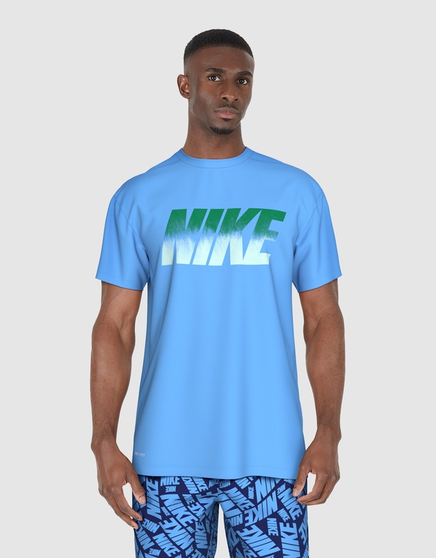 Nike - Ocean Merge Short Sleeve Hydroguard Top