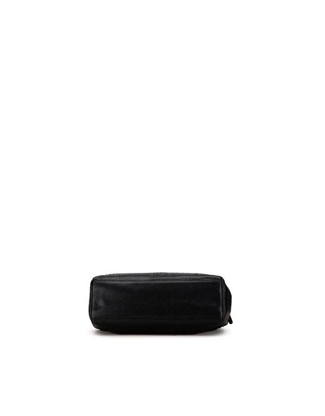 Pre-Loved by Azura Reborn - Pre-Loved chanel Tote Handbag with Chain-Accented Straps and Interior Pockets