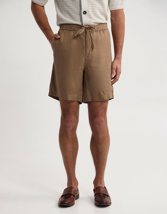 Oxford - Carlos French Linen Shorts