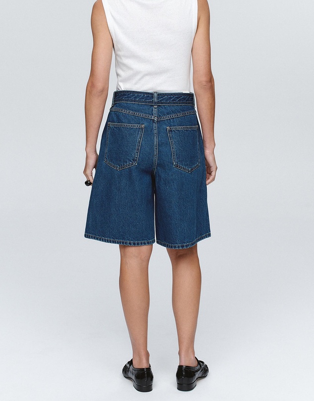 Marle - Belted Jean Shorts