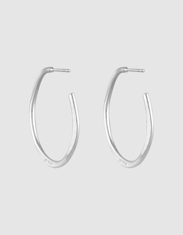Haze & Glory - ICONIC EXCLUSIVE - Earrings Everyday Hoops 925 Sterling Silver