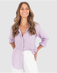 CAMIXA - IRIS Linen Shirt