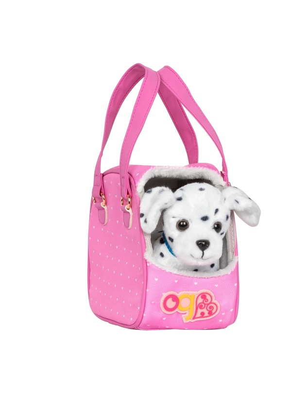 Our Generation - 6 Inch Dalmatian Pup with Bag and Accessories