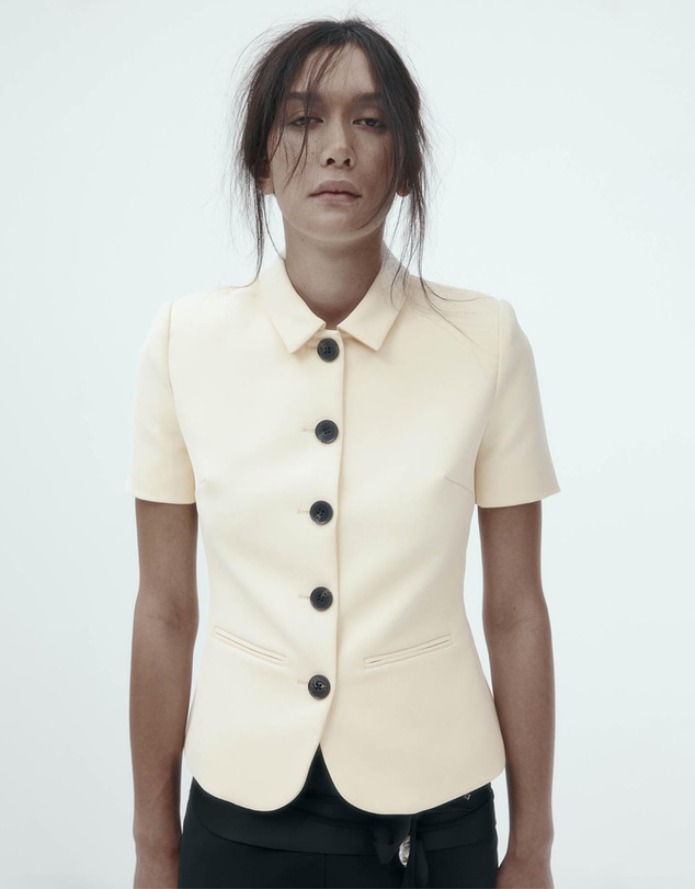 Harris Tapper - Short Sleeve Bardot Blazer