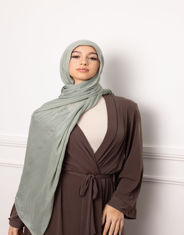 Mod Squad - Double Stitch Hijab- Mint
