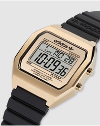 adidas Originals - Digital Two Gold-Tone and Black Watch