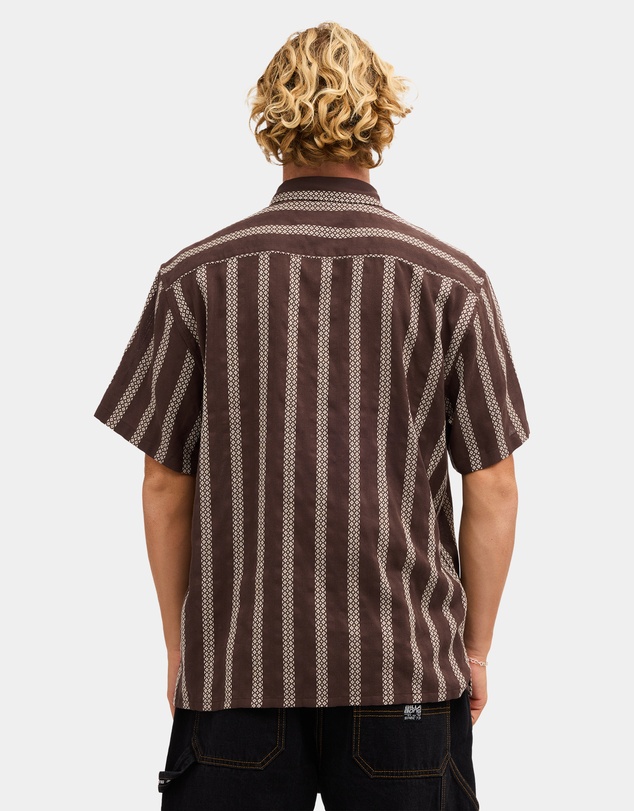 Billabong - Mens Sundays Jacquard Short Sleeve Shirt