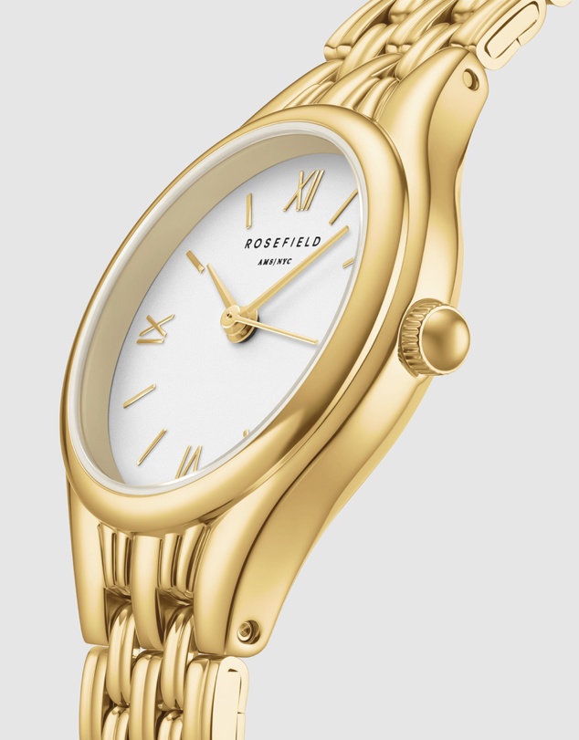 Rosefield - Muse Gold-Tone Stainless Steel Bracelet Watch
