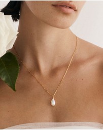 SAINT VALENTINE - Keshi Pearl Necklace - Gold