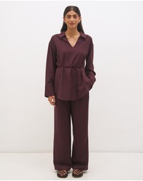 MON RENN - Elira Scarf Pants