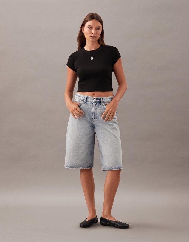 Calvin Klein Jeans - Long Denim Shorts