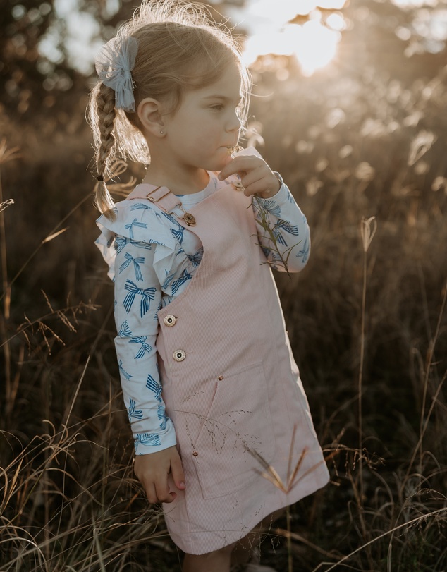 WITH LOVE FOR KIDS - Hazel Cord Pinafore Dress - Babies - Kids