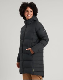 Kathmandu - Epiq Longline Down Puffer Jacket Warm Outdoor Winter Coat