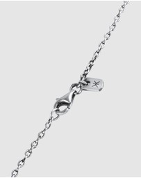 Kuzzoi - ICONIC EXCLUSIVE - Necklace Men's Star Pendant Vintage 925 Sterling Silver