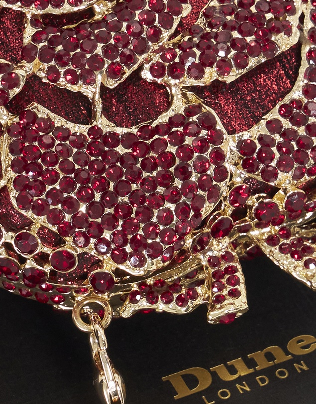 Dune London - Bling - Burgundy