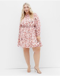 City Chic - Madelynn Print Dress
