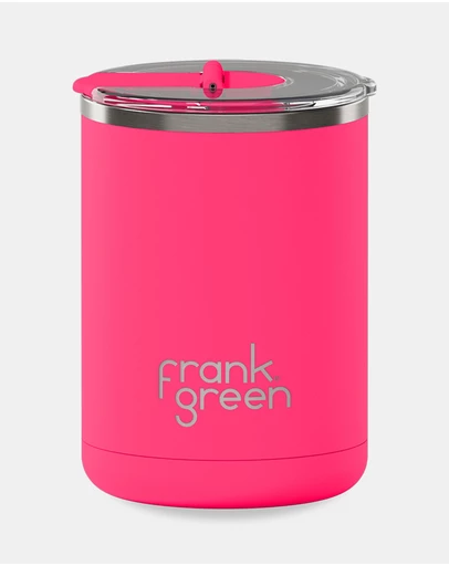 Frank Green - 12oz Stainless Steel Ceramic Cup With Hinged Lid
