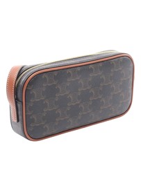 Pre-Loved by Azura Reborn - Pre-Loved Mini Triomphe Cuir Coated Canvas Camera Bag