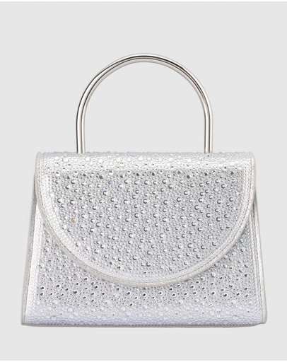 Olga Berg - Annabel Crystal Top Handle