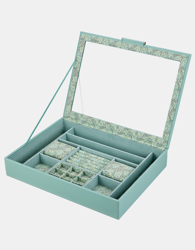Wolf - WOLF Sophia Jewellery Box with Window Jade Fruit Botanical