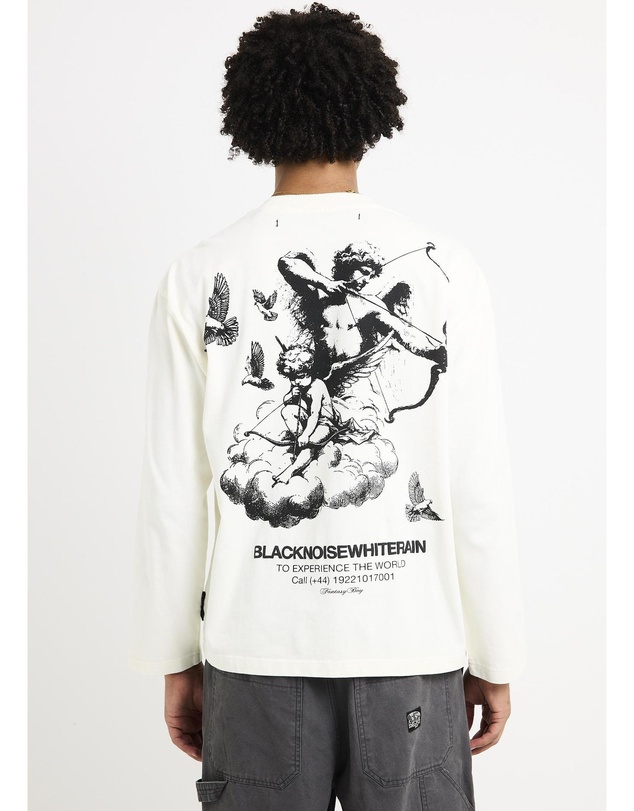Black Noise White Rain - Valkyrie Long Sleeve Shirt