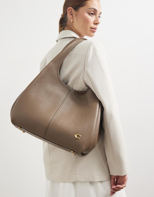 Coach - Polished Pebble Leather Lana Shoulder Bag