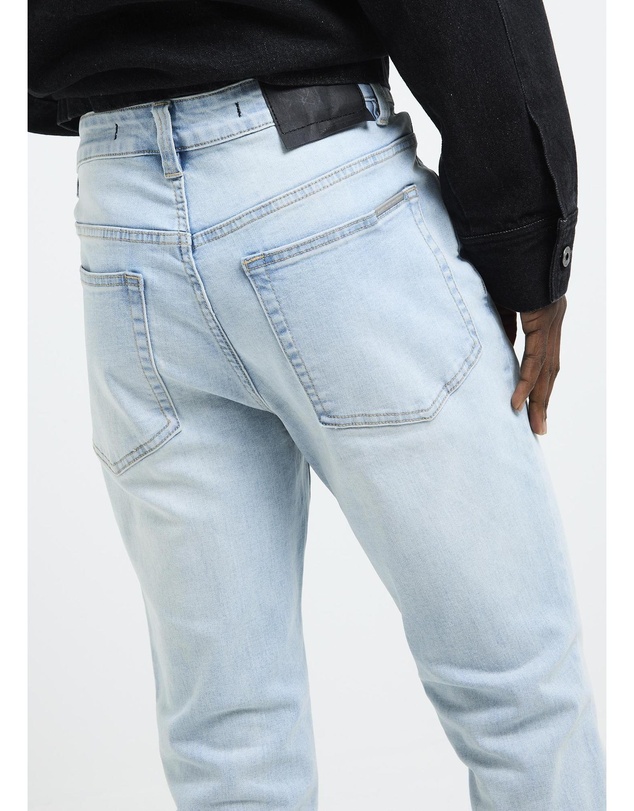 Black Noise White Rain - Prism Taper Denim Jeans