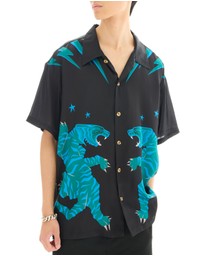 THE TALES - Osaka Tiger Silk Shirt