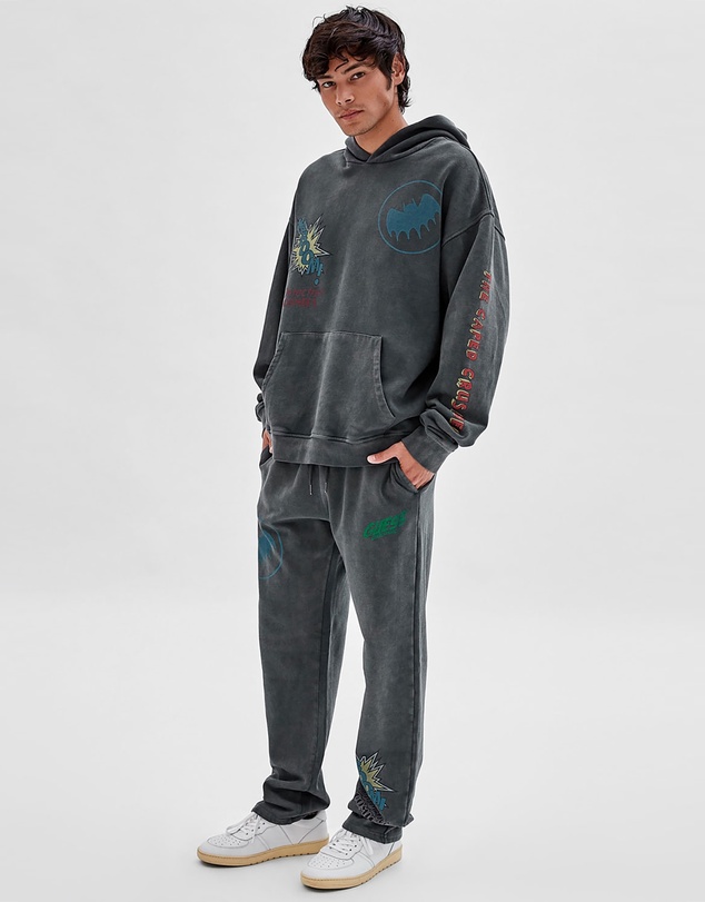 GUESS Originals - GUESS Originals x Batman Signal Trackpants