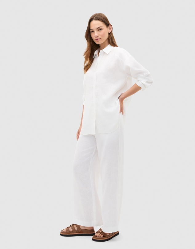 Seed Heritage - Core Linen Oversized Shirt