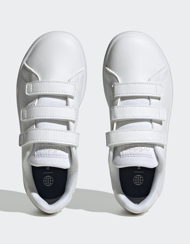 adidas Sportswear - Advantage Court Lifestyle Hook-and-Loop Shoes Kids
