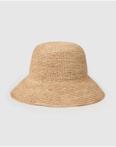 Arms Of Eve - Mirabel Bucket Hat - Light Natural