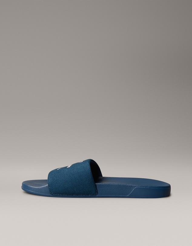 Calvin Klein - Canvas Contoured Logo Sliders