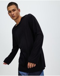 Surrounded By Ghosts - The Stannite Relaxed Cotton Long Sleeve T-Shirt