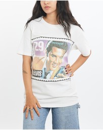 Vintage by The Real Deal - Pre Loved - Vintage 1992 Elvis Presley Music Tee